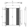 NRF Airco condensor C-Zero/i-MiEV/Ion