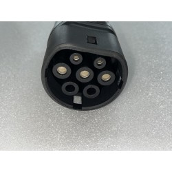 kopi af Verloopstekker Laadkabel Adapter - Type 2 Mennekes Male naar Type 1 Yazaki Female
