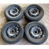 Set winterbanden met velgen 14 inch VAG