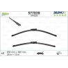 Ruitenwisserset Valeo Flatblade