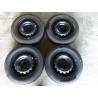 Set winterbanden met velgen 14 inch Yaris